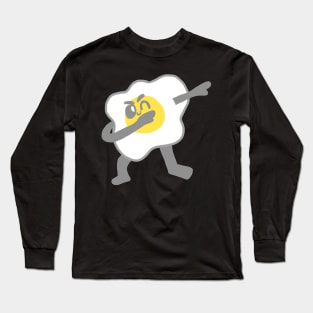 Dancing Steppes Rocking Beaten Dances Fried Egg Long Sleeve T-Shirt